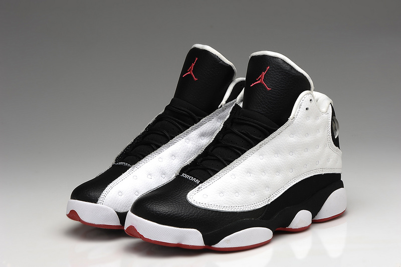Air Jordan 13 Mens Shoes Aa Black/White/Red Online